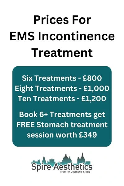 EMS Incontinence Treatment Prices Market Drayton