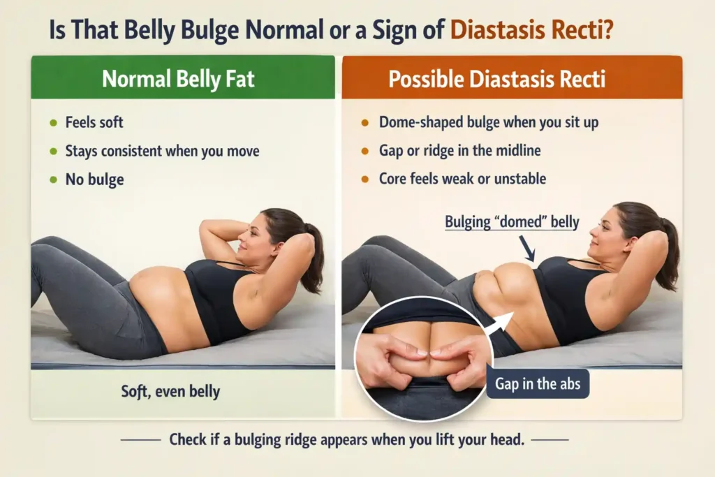 Is That Belly Bulge Normal or a Sign of Diastasis Recti Market Drayton