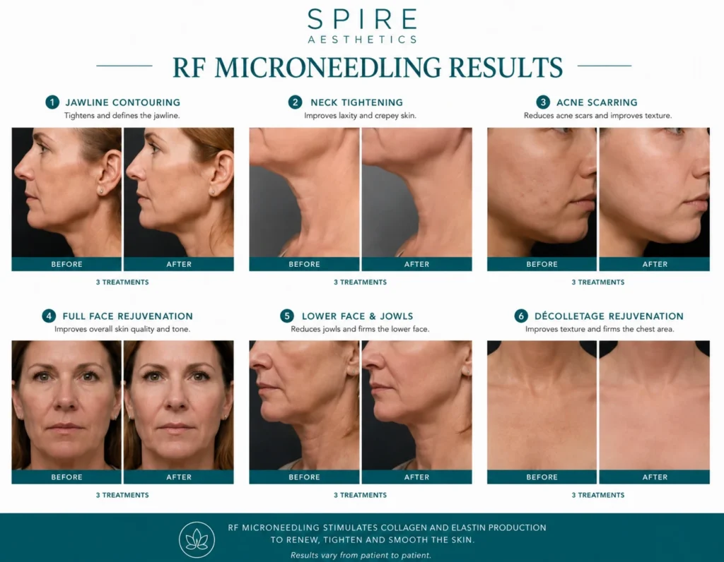 RF Microneedling Skin tightening Market Drayton results