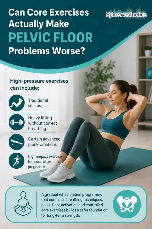 Can Strengthening Your Core Alone Actually Make Pelvic Floor Problems Worse Market Drayton?